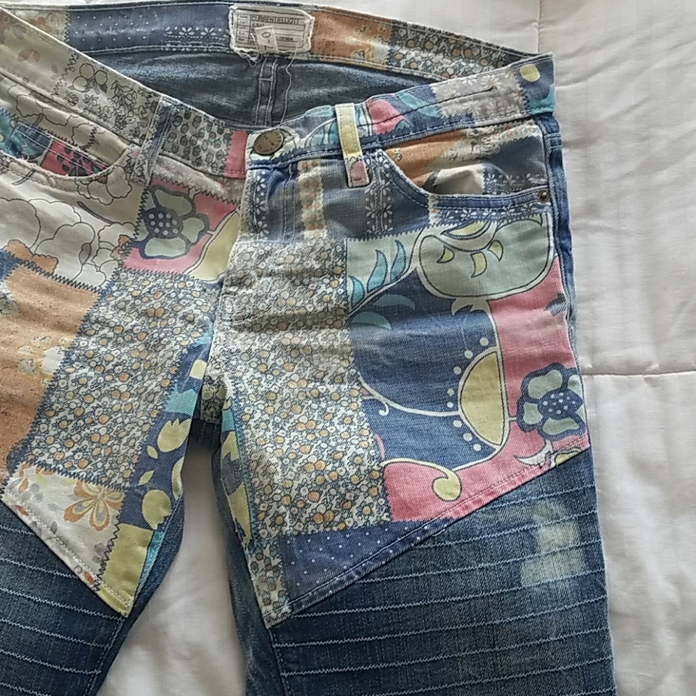 Patchwork denim